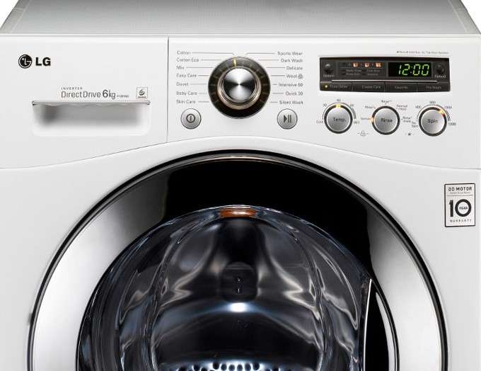 панель управления стиральной машиной